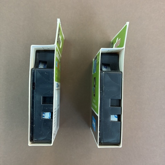 ๐ข FREE WITH ANY PURCHASE OVER $10. (2) DYMO D1 Label 1/2โ x 23โ Black on Blue - Picture 4 of 10